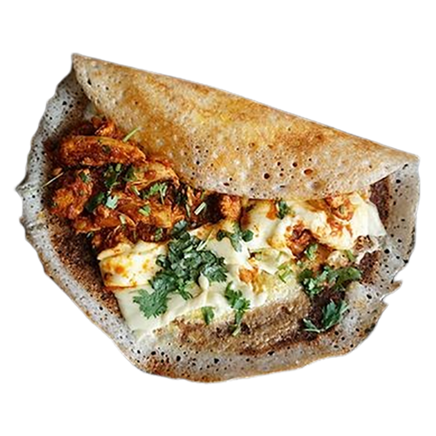 Chicken masala dosa (D,M)