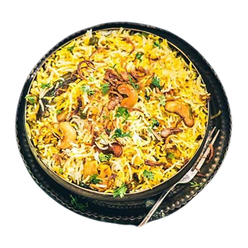 Vegetable biriyani (D,N)